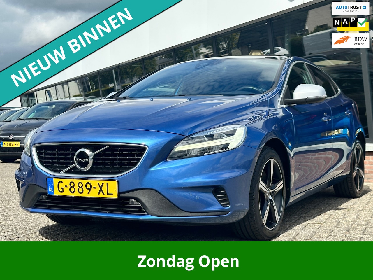 Volvo V40 - 1.5 T3 Polar+ Sport 2e EIG_LED_PANO_CAM. - AutoWereld.nl