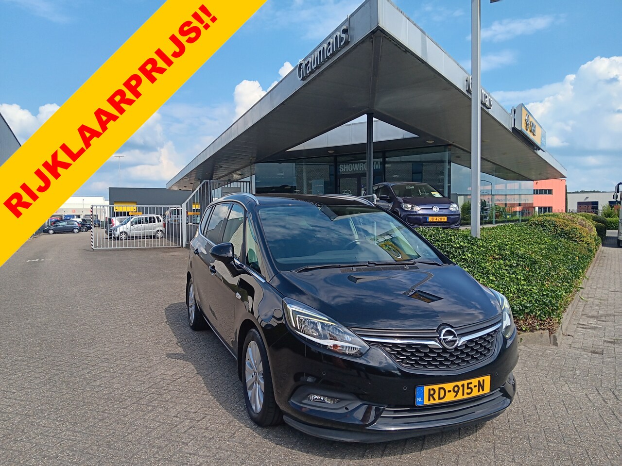 Opel Zafira - 1.4 Turbo 140PK Innovation 7-zitter, AUTOMAAT, Airco, Navi, Camera, PDC etc. incl. 12 mnd - AutoWereld.nl