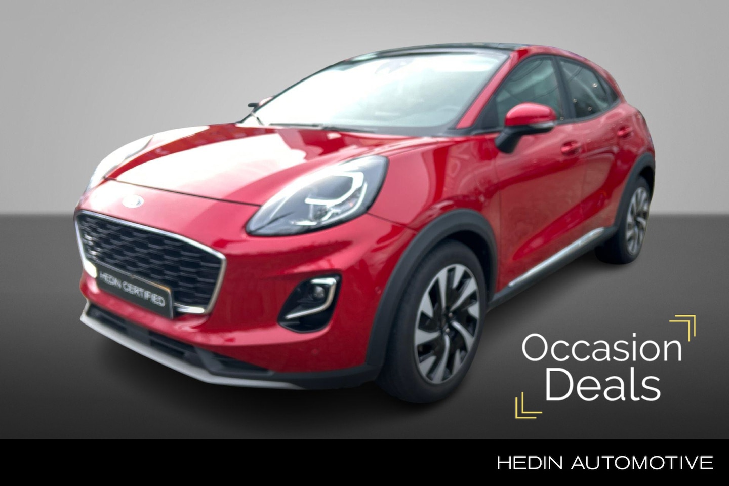 Ford Puma - 1.0 EcoBoost Hybrid 125pk Automaat Titanium | Winterpack | Panoramadak | Comfortpack | - AutoWereld.nl