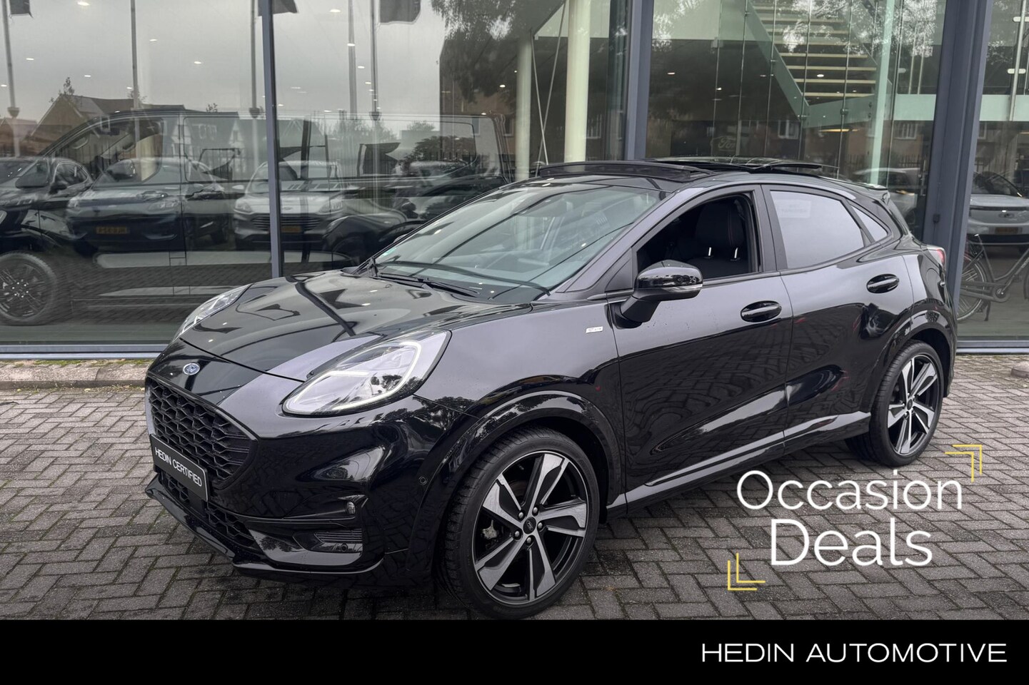 Ford Puma - 1.0 EcoBoost Hybrid 155pk ST-Line X | Pano | Full led | 19inch | Stoel, stuur & voorruitve - AutoWereld.nl