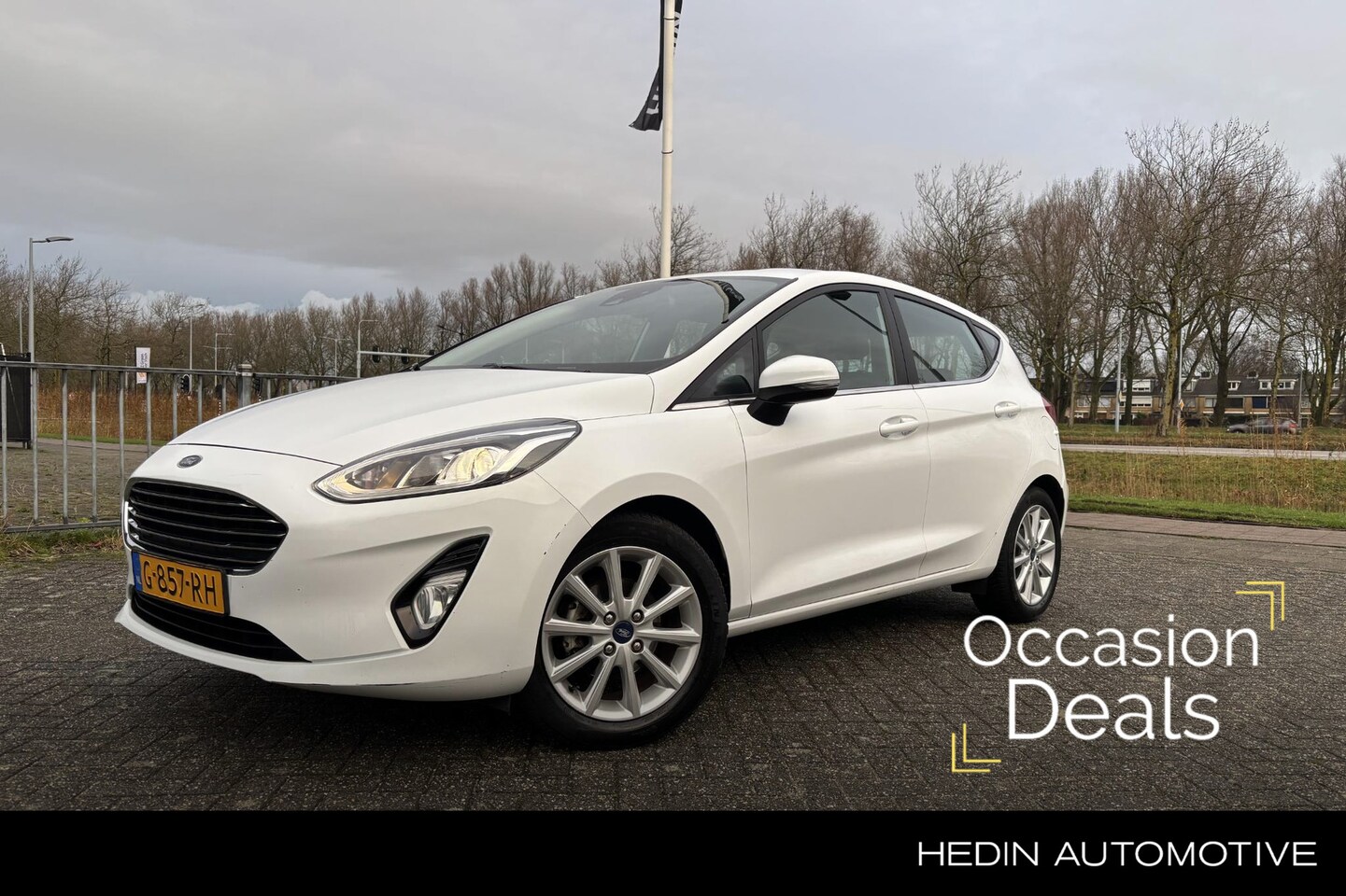 Ford Fiesta - 1.0 EcoBoost 100PK Titanium | Trekhaak - AutoWereld.nl
