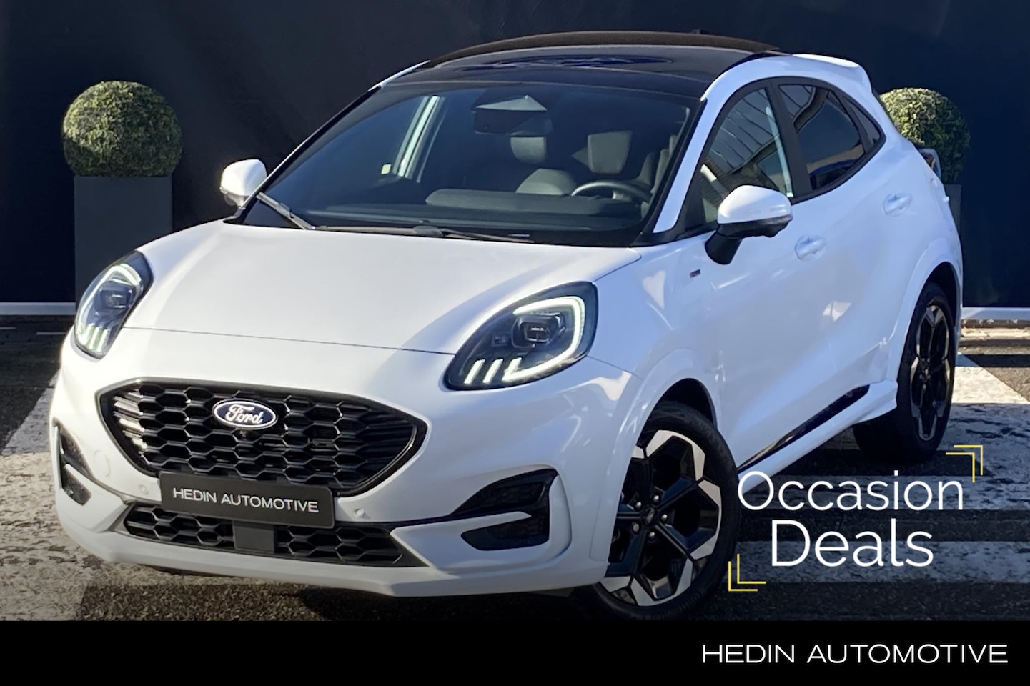 Ford Puma - 1.0 EcoBoost Hybrid ST-Line X 155PK AUTOMAAT | Matrix Led | Panorama dak | Trekhaak afn | - AutoWereld.nl