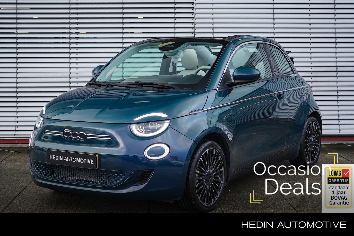 Fiat 500e - La Prima 42 kWh Cabrio | Dealeronderhouden | LED | NAV | AppleCarplay | ACC + Stuurhulp - AutoWereld.nl
