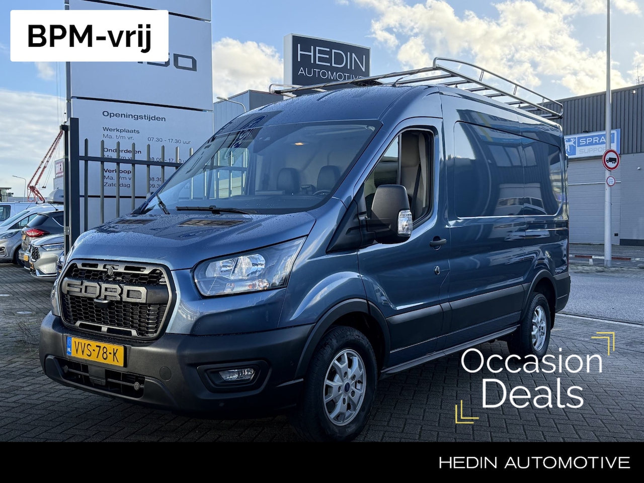 Ford Transit - 350 2.0 TDCI L2H2 Trend | Imperiaal | Ladder - AutoWereld.nl