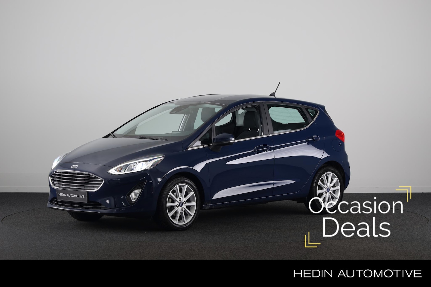 Ford Fiesta - 1.0 EcoBoost Titanium | Zomer + winterbaden | Carplay | Pdc | Navi | Clima | - AutoWereld.nl