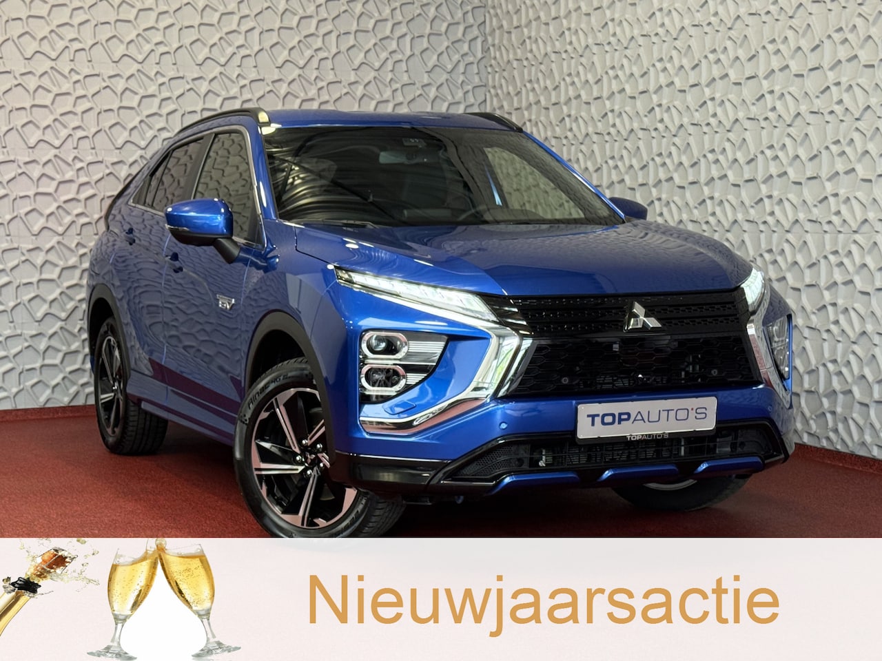 Mitsubishi Eclipse Cross - 2.4 PHEV EXECUTIVE 360.CAM STOEL/STUUR/ACHTERBANK.VERW ADAP.CRUISE AWD 4X4 Plug in Hybrid - AutoWereld.nl