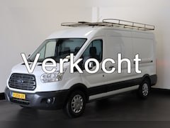 Ford Transit - 2.0 TDCI 130PK L3H2 2x schuifdeur EURO 6 - Airco - Navi - Cruise - €13.900, - Excl