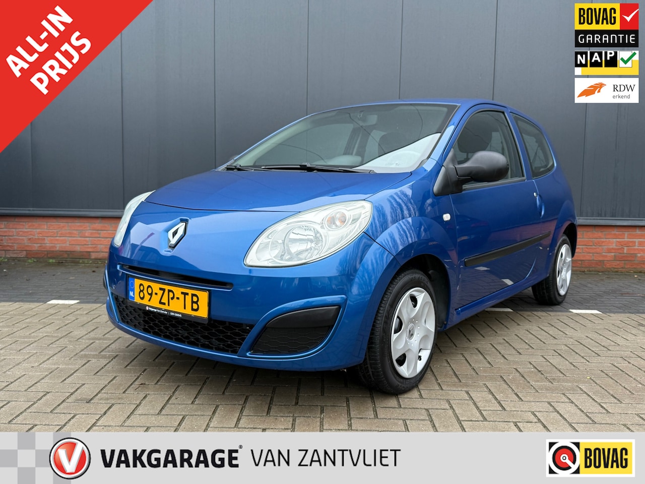 Renault Twingo - 1.2 Authentique 1.2 Authentique (Eerste eigenaar|12 mnd BOVAG-garantie) - AutoWereld.nl