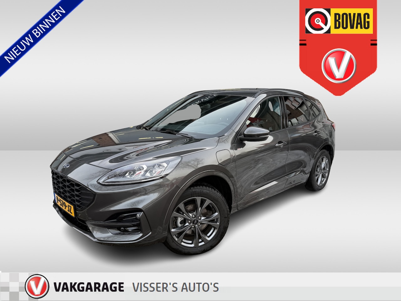 Ford Kuga - 2.5 PHEV ST-Line X | achteruitrijcamera | applecarplay/android auto | 18 inch velgen | - AutoWereld.nl