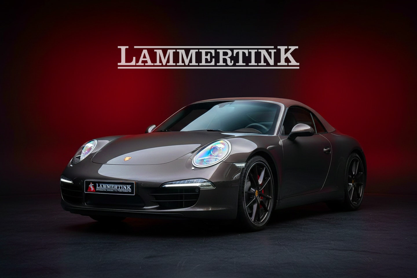 Porsche 911 Cabrio - 3.8 Carrera S Anthracite Brown - AutoWereld.nl