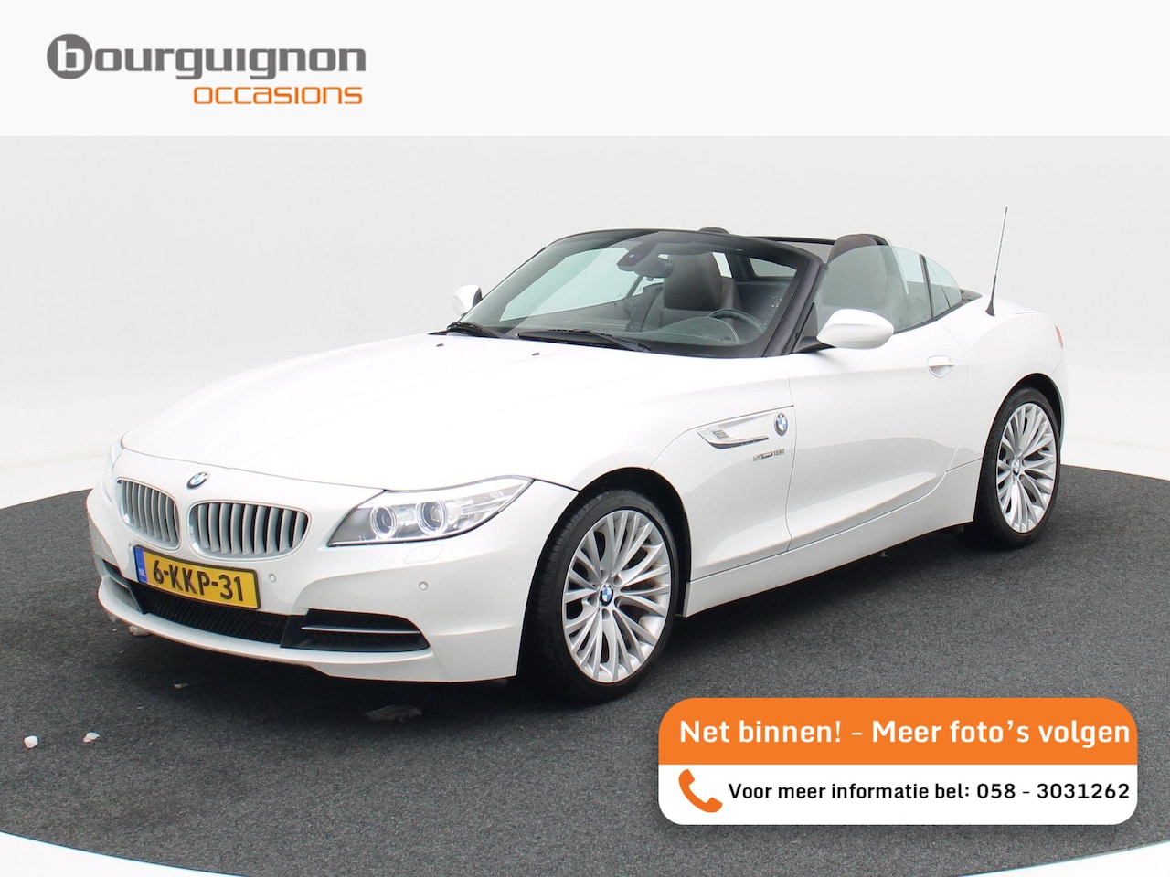 BMW Z4 Roadster - sDrive18i Executive 157 Pk | Elektrisch Cabrio Dak | Bruin Leder | Stoelverwarming | Navig - AutoWereld.nl