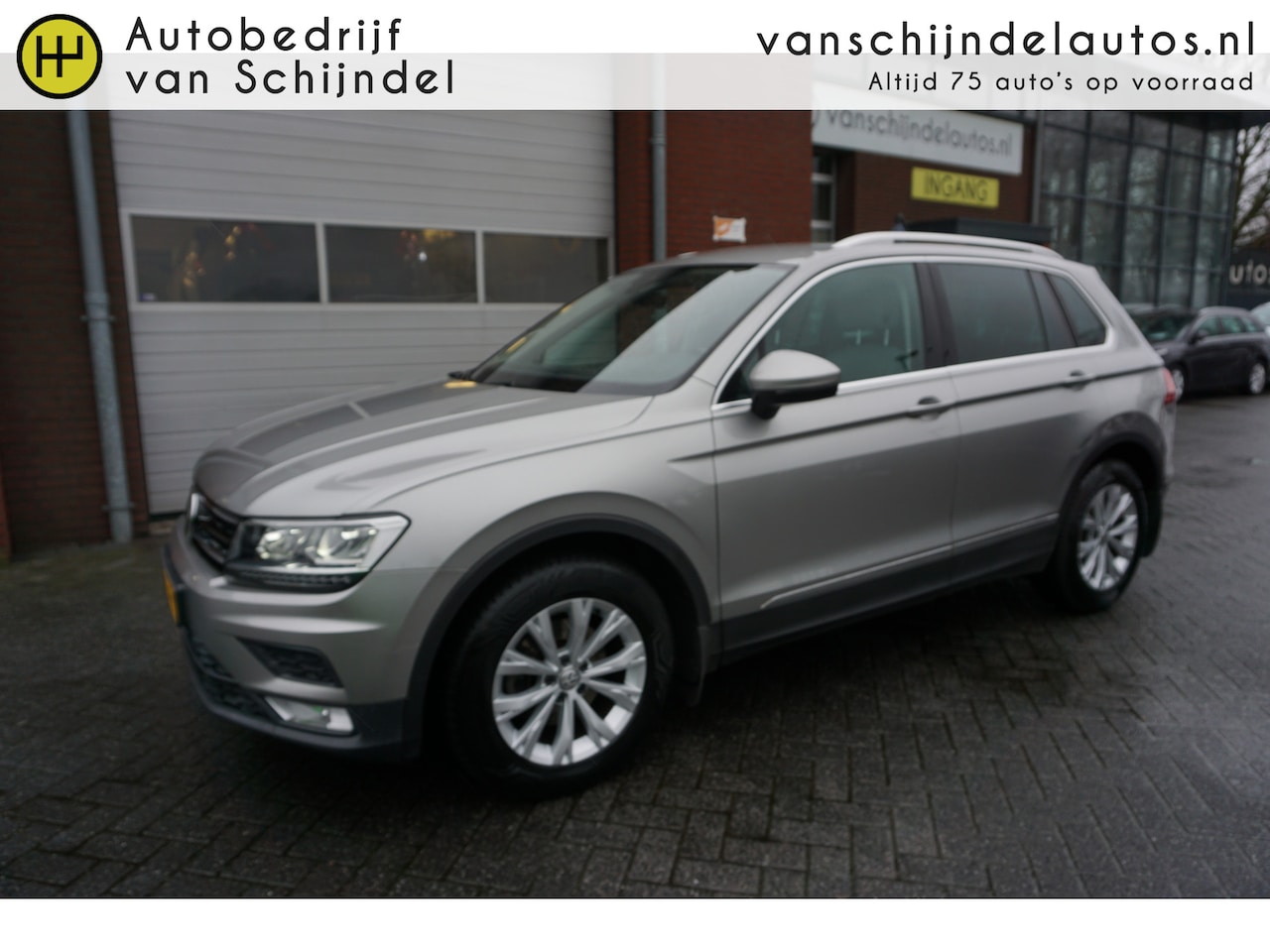 Volkswagen Tiguan - 1.4 TSI COMFORTLINE ORIGINEEL NEDERLANDS FULL LED LEDER STOELVERWARMING NAVIGATIE ANDROID/ - AutoWereld.nl