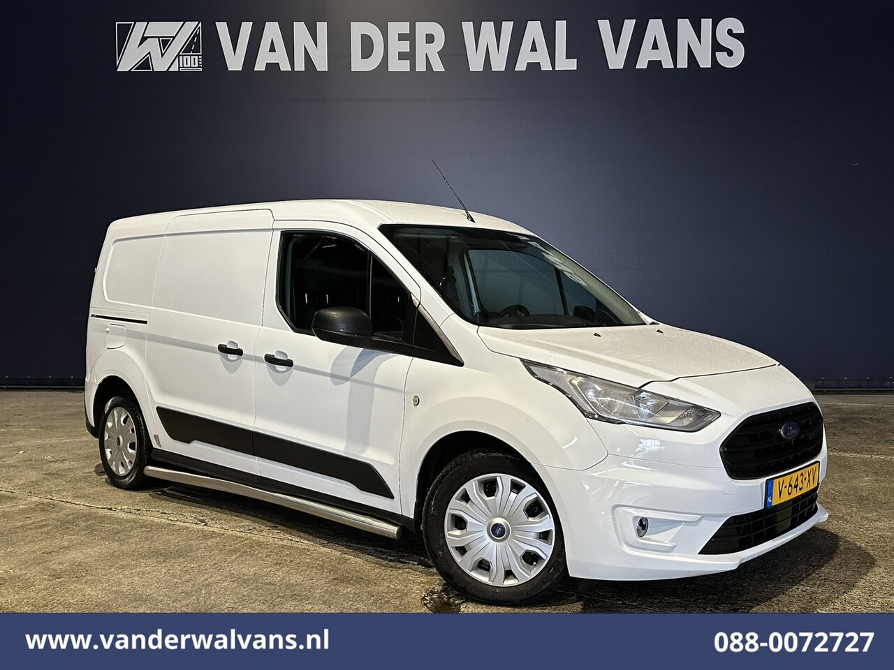 Ford Transit Connect - 1.5 EcoBlue 100pk L2H1 Euro6 Airco | Camera | Navigatie | Cruisecontrol | Trekhaak Verwarm - AutoWereld.nl