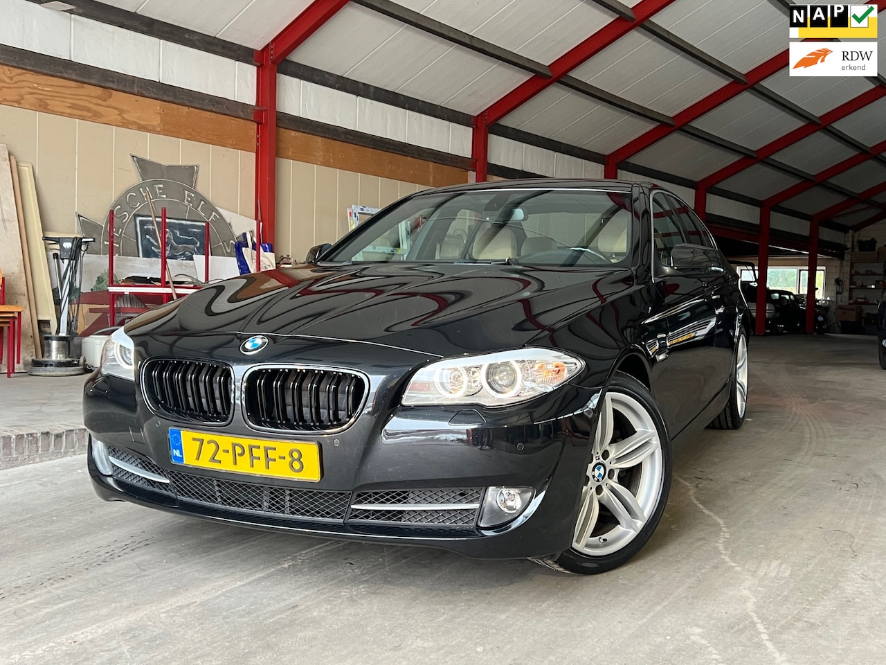 BMW 5-serie - 523i | Automaat + Cruise + Clima + Trekhaak Nu € 9.975,-!!! - AutoWereld.nl