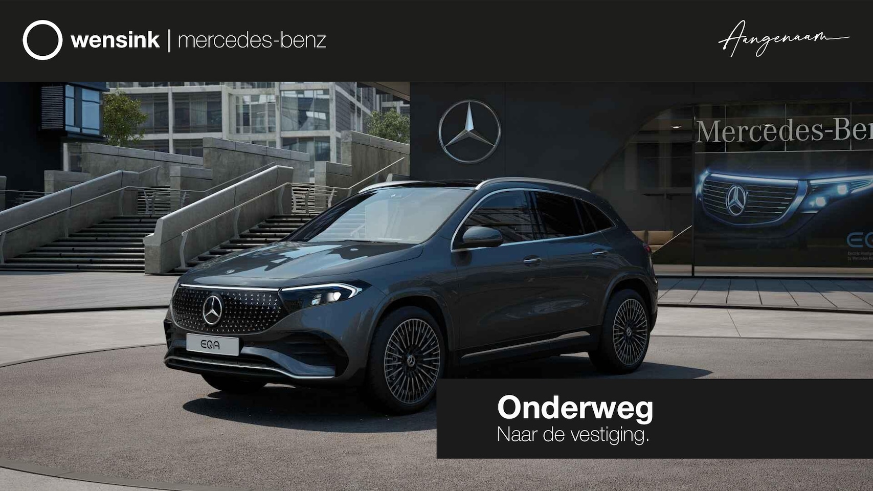 Mercedes-Benz EQA - 250+ Business Solution AMG 71 kWh | Panoramaschuifdak | Leder | Dodehoekassistent | Head-u - AutoWereld.nl