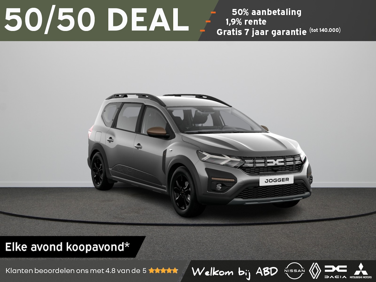 Dacia Jogger - Extreme TCe 100 ECO-G | Achteruitrijcamera | Bekleding ‘Extreme’ met rode details | Cruise - AutoWereld.nl