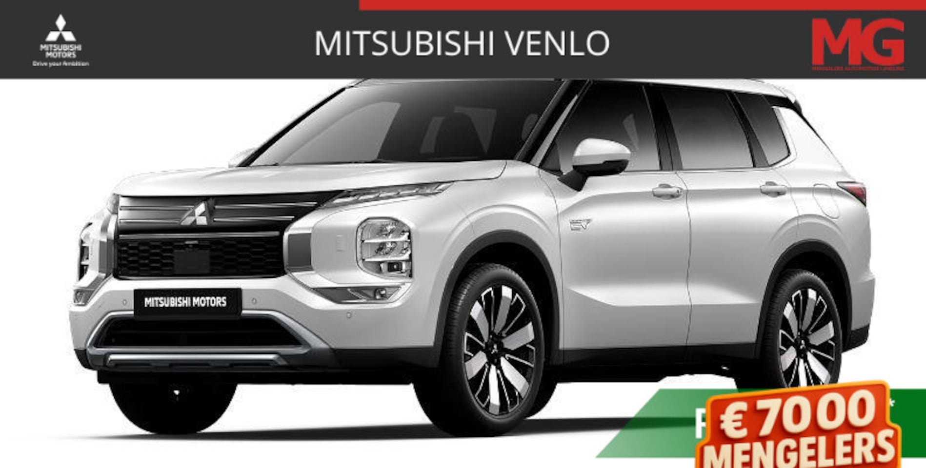 Mitsubishi Outlander - 2.4 PHEV First Edition RIJKLAAR | Mengelers Actieprijs: € 51.390,00* - AutoWereld.nl