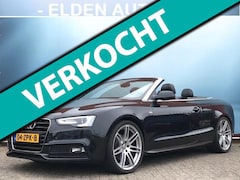 Audi A5 Cabriolet - 1.8 TFSI Pro Line S/Automaat/S5 Uitvoering/Afneembare Trekhaak/Originele NL auto