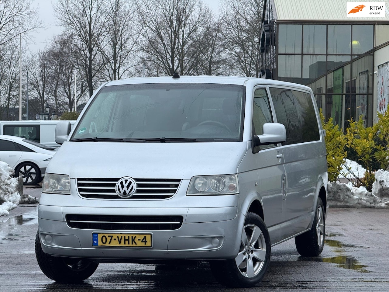 Volkswagen Transporter Caravelle - 2.5 TDI 340 4Motion Dubbel Cabine | Caravelle | Android | Airco | Stoelverwarming | Cruise - AutoWereld.nl
