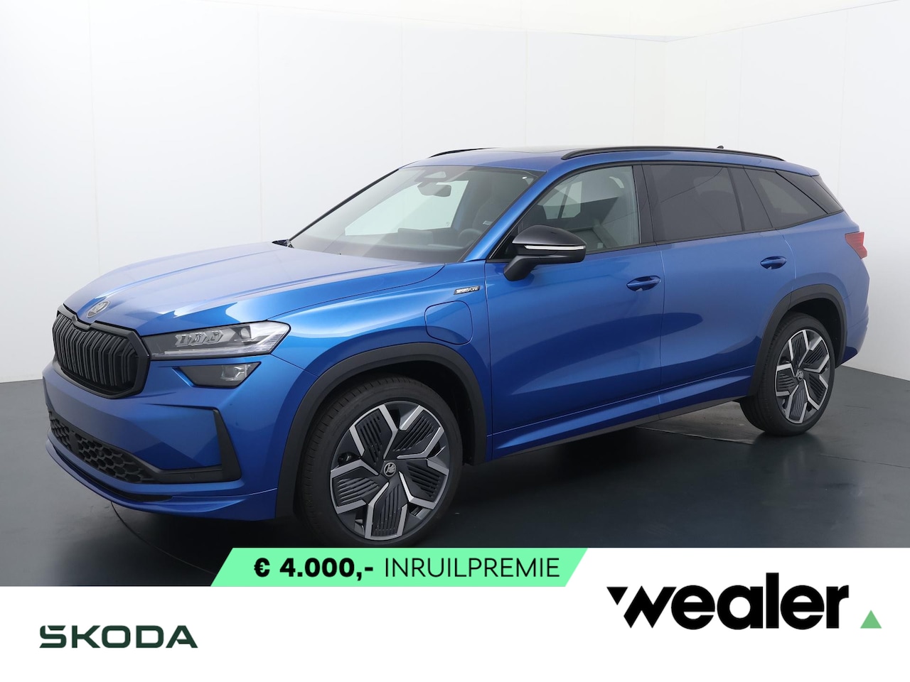 Skoda Kodiaq - Sportline Business 1.5 TSI PHEV 204 PK GRATIS E-BIKE | Trekhaak | Panorama dak | 20" licht - AutoWereld.nl