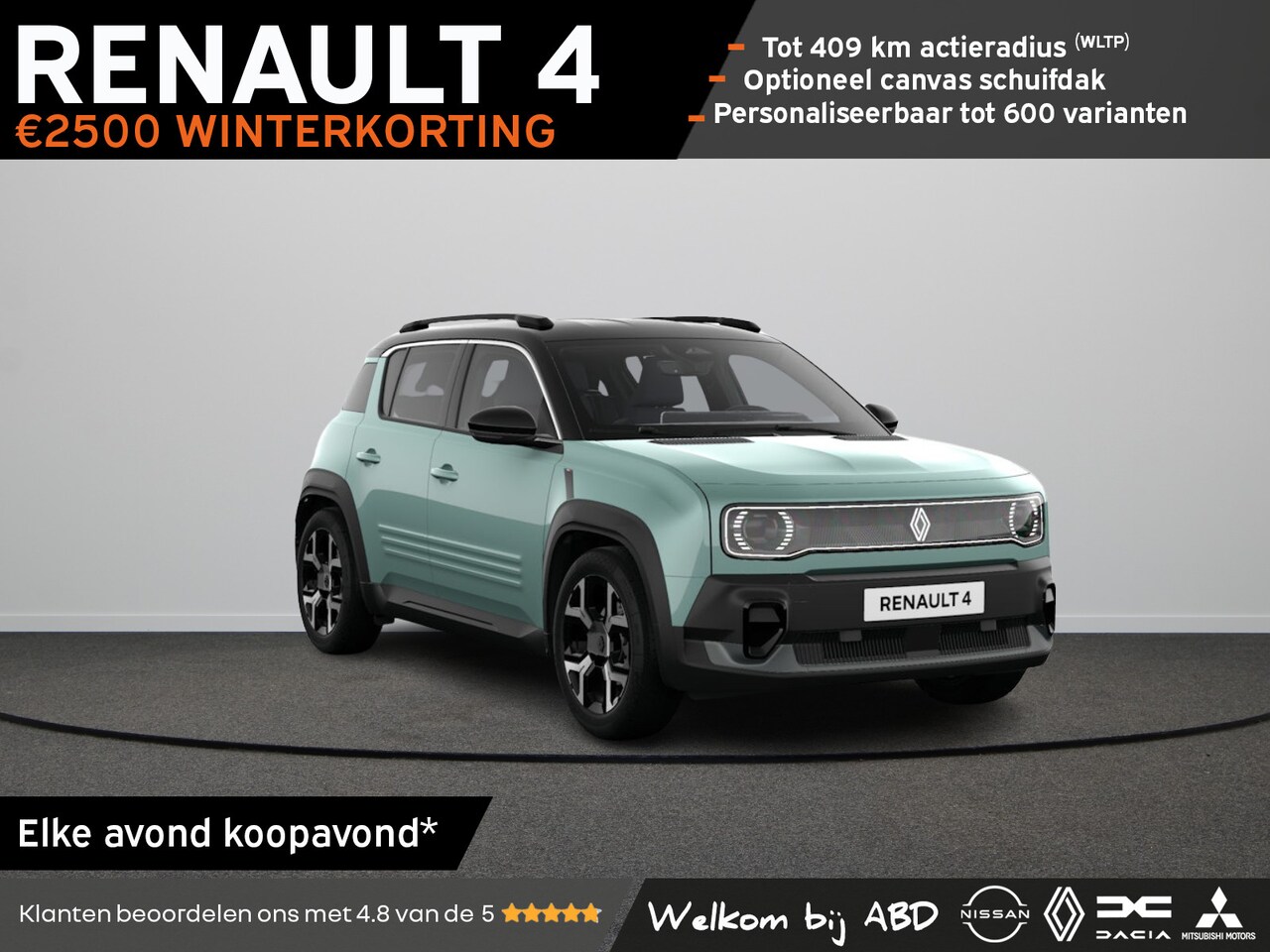 Renault 4 - Techno Comfort range | Achteruitrijcamera | Elektronisch geregelde airconditioning | Full - AutoWereld.nl