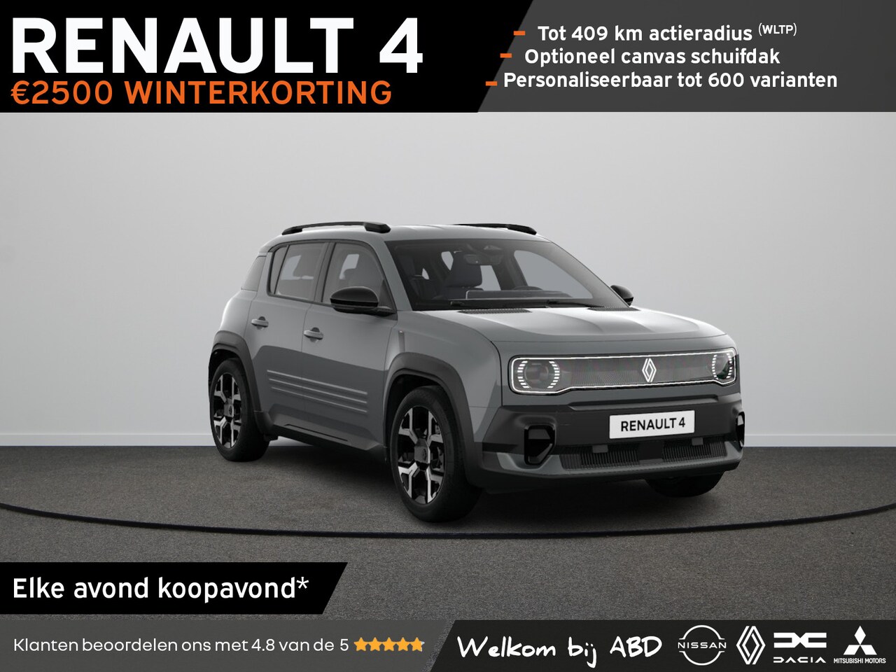 Renault 4 - Techno Comfort range | Achteruitrijcamera | Elektronisch geregelde airconditioning | Full - AutoWereld.nl
