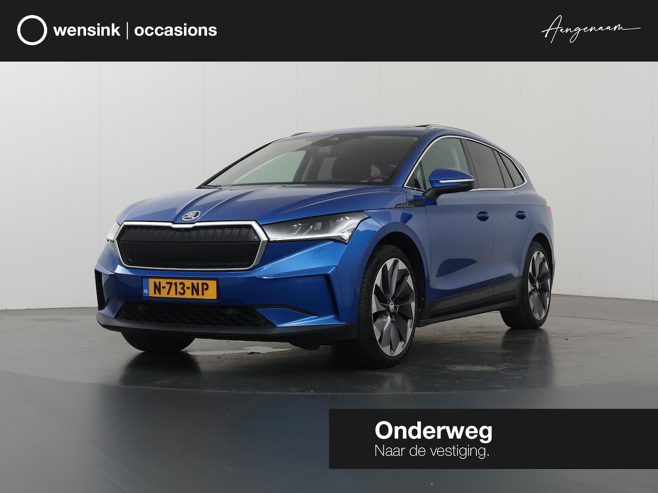Skoda Enyaq iV - 80 | SOH 92% | Panoramadak | Head-Up | Adaptieve Cruise Control | Stoel/Stuurwielverwarmin - AutoWereld.nl