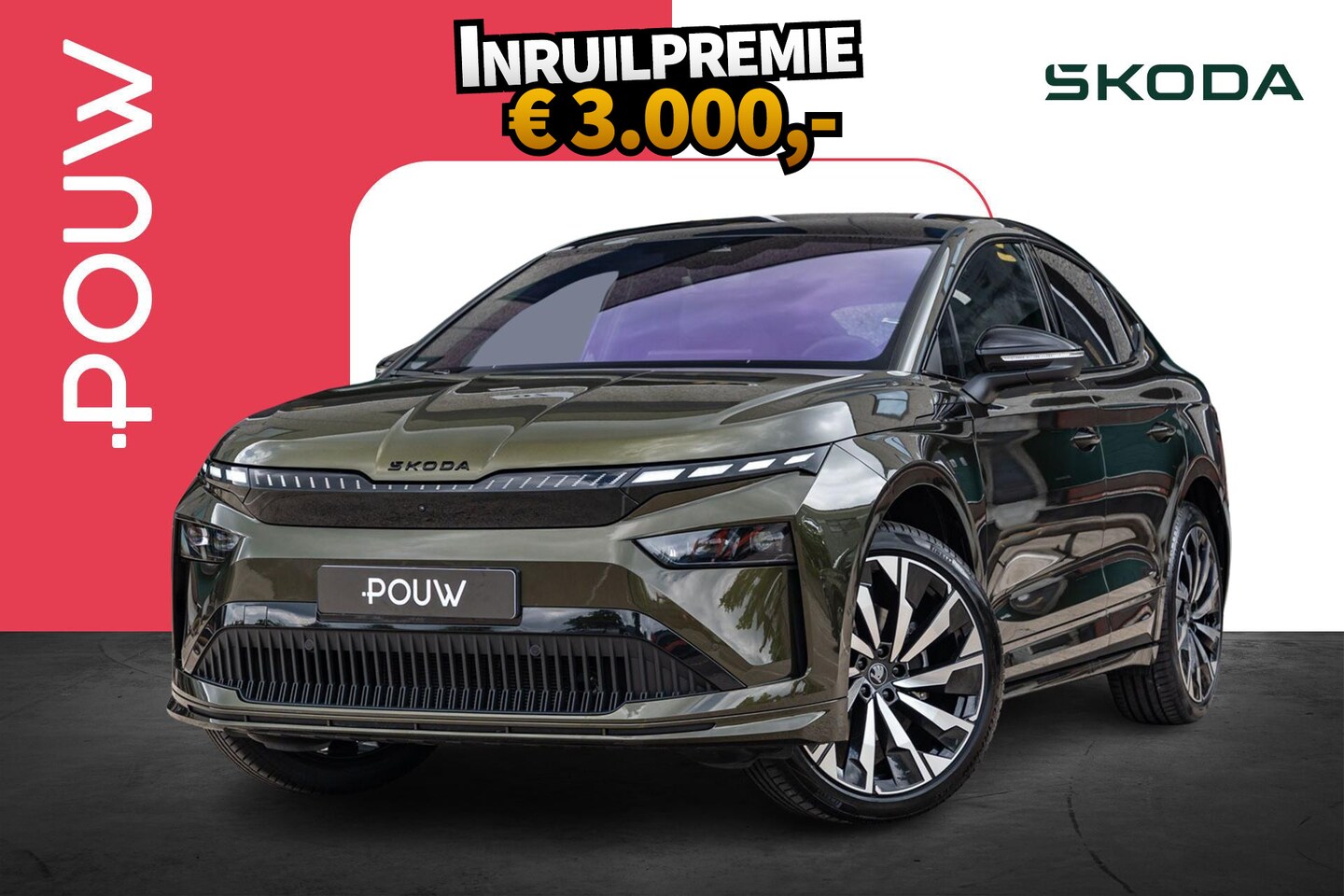 Skoda Enyaq Coupé iV - 60 204pk Sportline | Business Upgrade Plus | Trekhaak Wegklapbaar - AutoWereld.nl