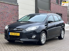 Ford Focus Wagon - 1.0 EcoBoost Titanium Navigatie*Cruise*Clima*Dealer onderhouden*NAP*LM velgen*Parkeersenso
