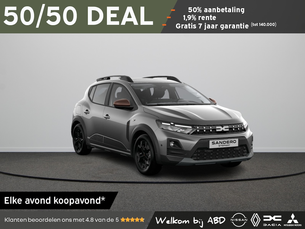 Dacia Sandero Stepway - Extreme Eco-G | Achteruitrijcamera | Cruise Control en snelheidsbegrenzer | Dacia Handsfre - AutoWereld.nl