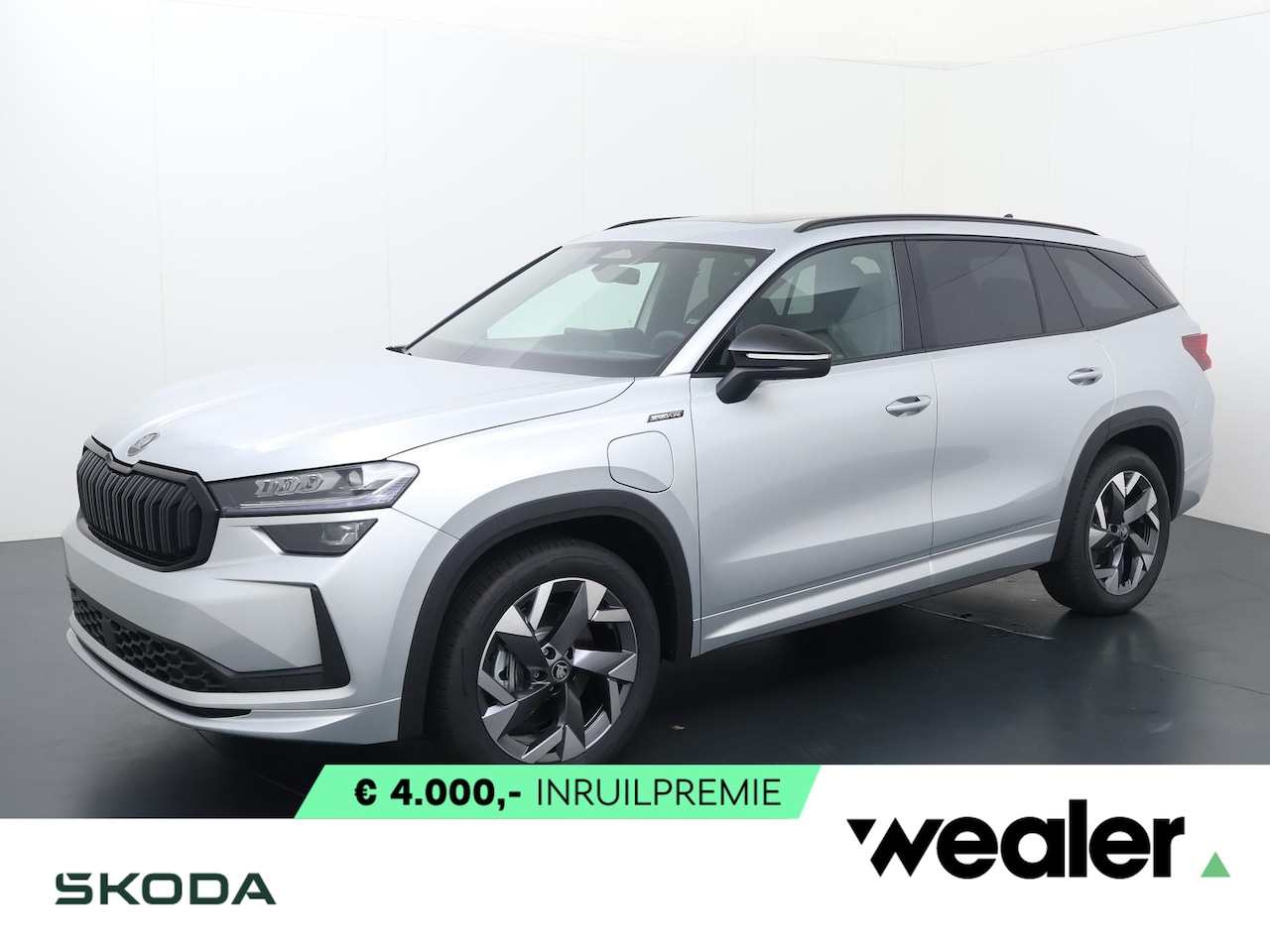 Skoda Kodiaq - Sportline Business 1.5 TSI PHEV 204 PK | Trekhaak | Panorama dak | 19" lichtmetalen velgen - AutoWereld.nl
