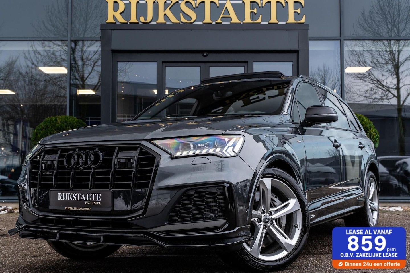 Audi Q7 - 60 TFSI e Quattro S-Line|PANO|MEMORY|ACC|LUCHTVERING - AutoWereld.nl