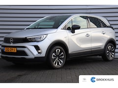 Opel Crossland - 1.2 TURBO 110PK ELEGANCE LEVEL 4 / NAVI / LEDER / CLIMA / AGR / 16" LMV / CAMERA / FULL-LE