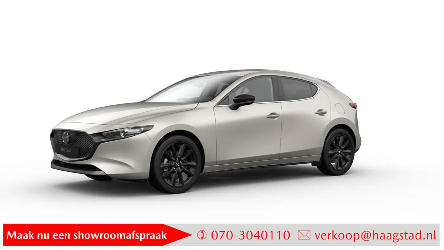 Mazda 3 - 2.0 e-SkyActiv-X M Hybrid 186 Takumi Haagstad netto deal! (huidige nieuwprijs €47.590) - AutoWereld.nl