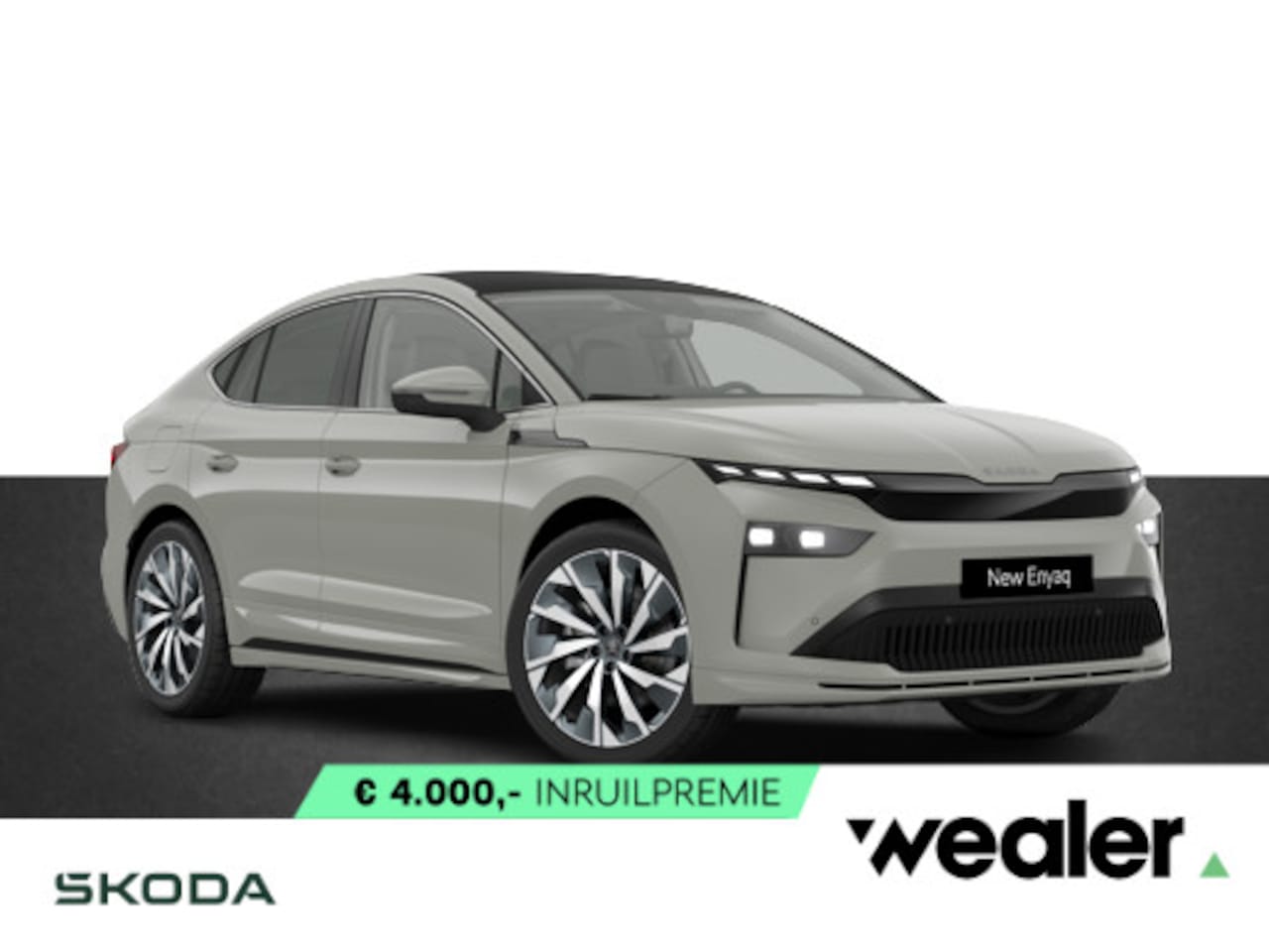 Skoda Enyaq Coupé iV - 85 Business Edition 286 PK | Trekhaak | 21" lichtmetalen velgen | Lounge Interieur pakket - AutoWereld.nl