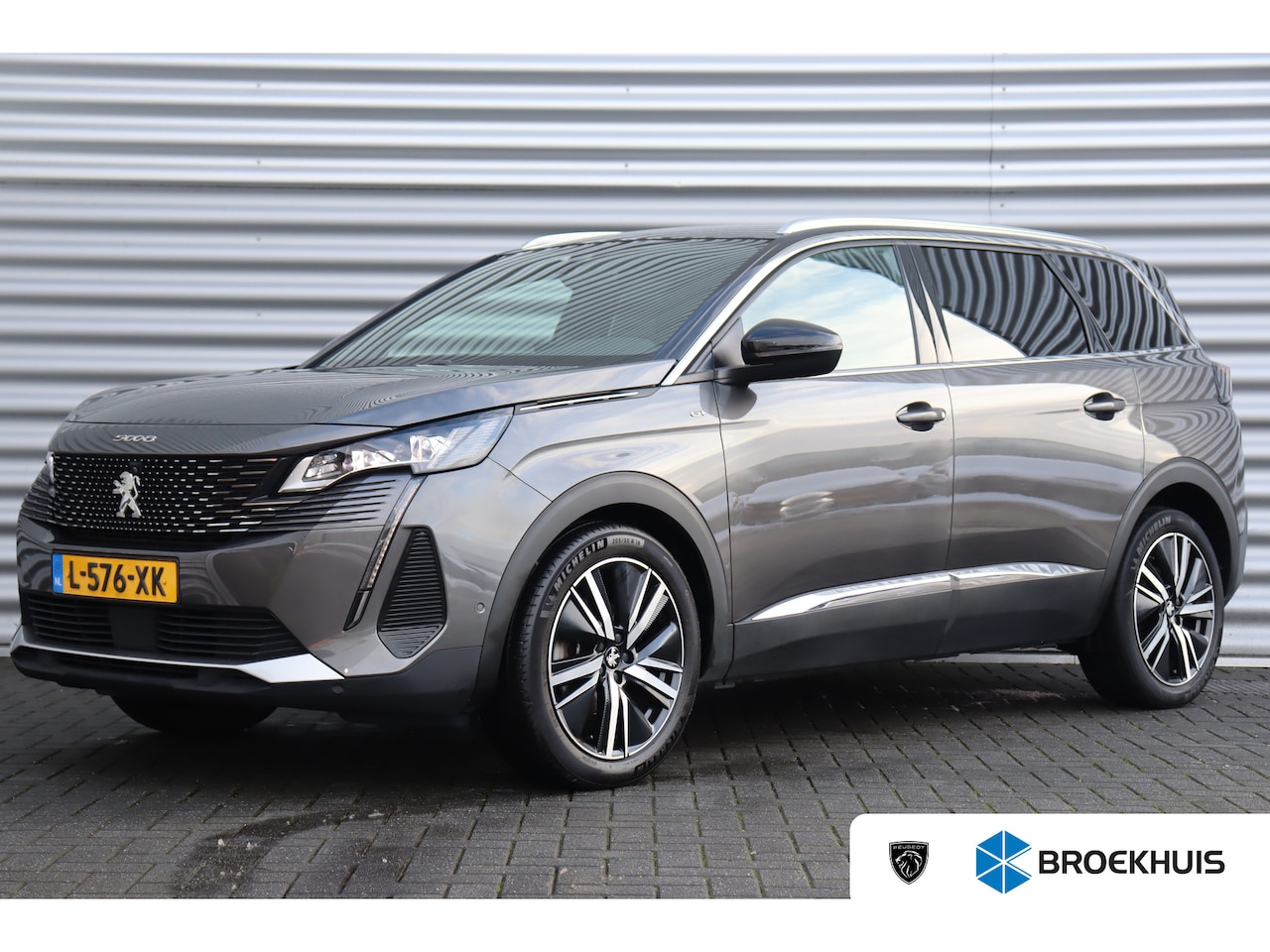 Peugeot 5008 - 1.2 PURETECH 130PK 7-ZITS GT PACK AUTOMAAT / NAVI / LEDER / CLIMA / FULL-LED / PDC / 19" L - AutoWereld.nl