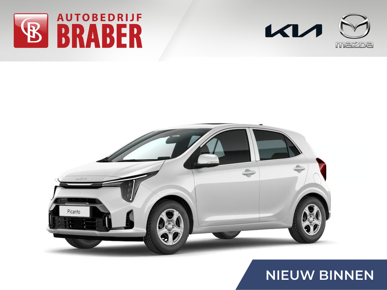 Kia Picanto - 1.0 DPI DynamicLine | Nieuw | Direct leverbaar | - AutoWereld.nl