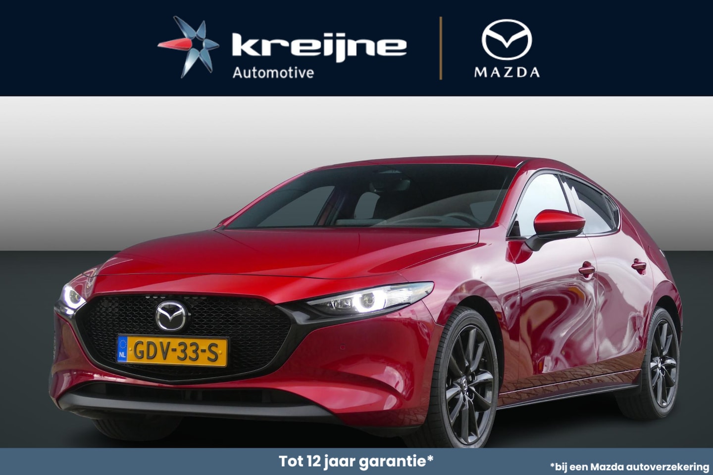 Mazda 3 - 2.0 e-SkyActiv-X M Hybrid 186 Exclusive-line | Leder | Shadowline Pack | RIJKLAARPRIJS! - AutoWereld.nl