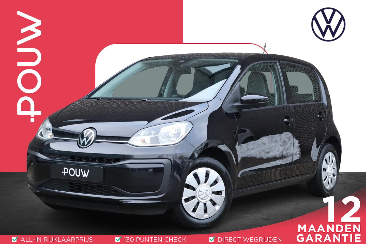 Volkswagen Up! - 1.0 60pk Move up! | Airconditiong | All Season Banden | Executive Pakket - AutoWereld.nl