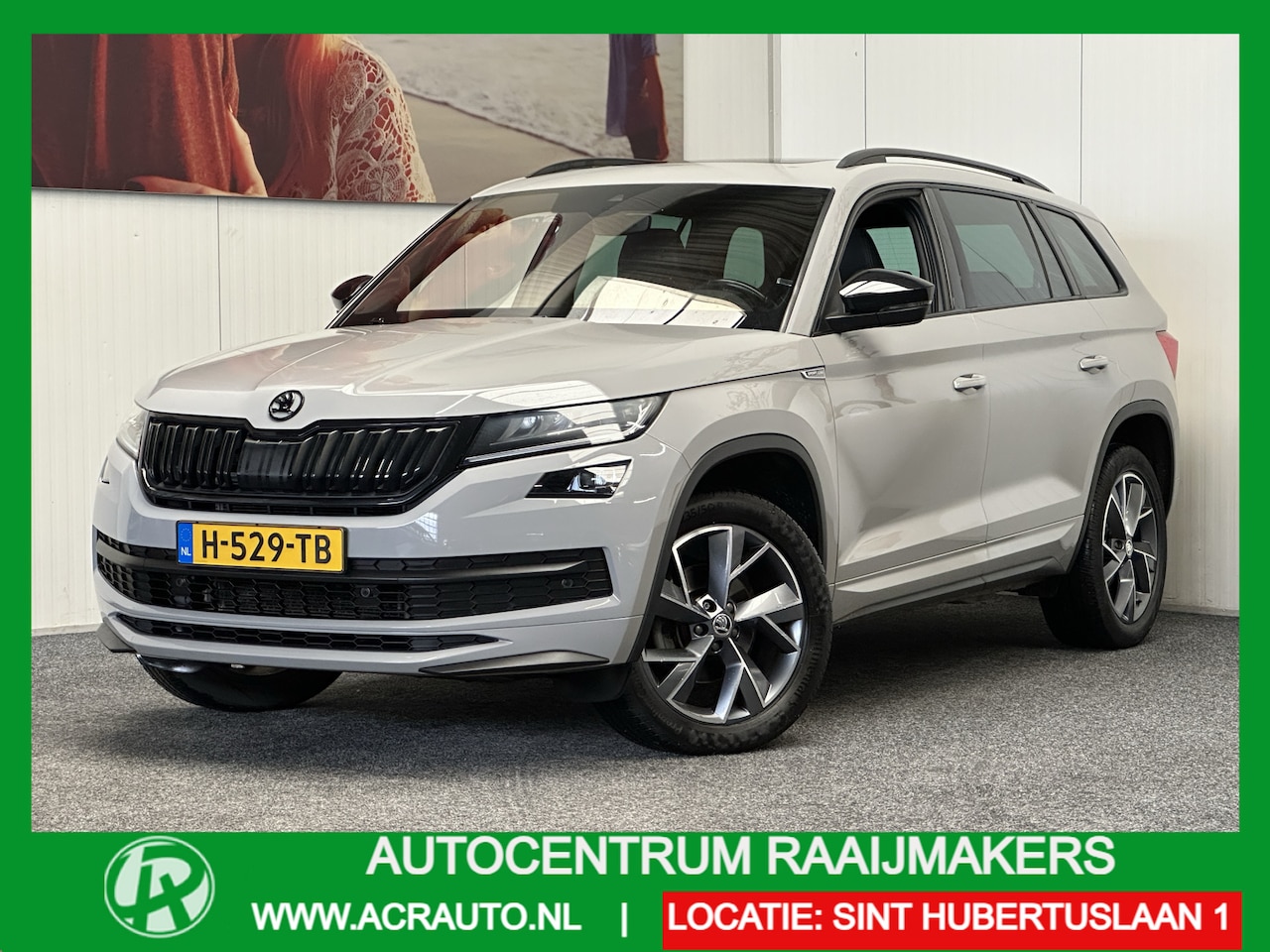Skoda Kodiaq - 1.5 TSI SPORTLINE BUSINESS AUTOMAAT PANORAMADAK VIRTUAL COCPIT SUEDE LEDEREN BEKLEDINGAFN - AutoWereld.nl