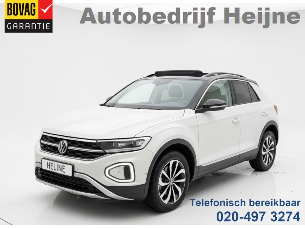 Volkswagen T-Roc - 1.5 TSI 150PK STYLE ALCANTARA/LED/PANORAMADAK - AutoWereld.nl
