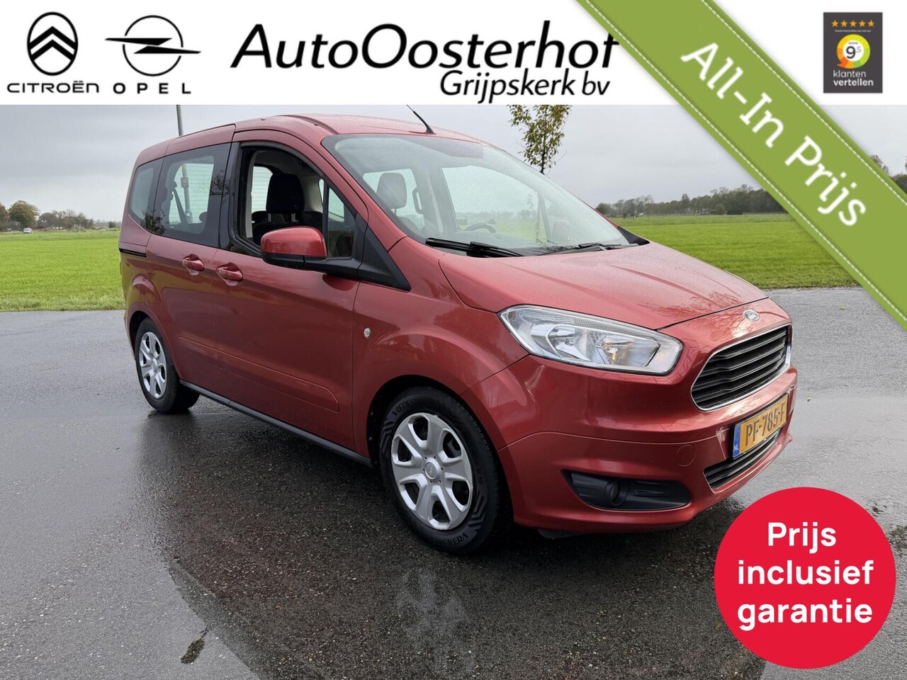 Ford Tourneo Courier - 101pk Titanium STAAT RIJKLAAR DIRECT RIJDEN - AutoWereld.nl
