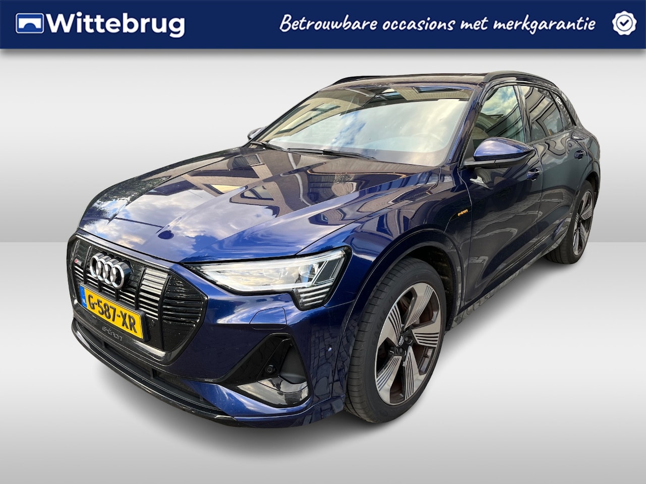 Audi e-tron - e-tron 50 quattro Launch edition Black 71 kWh / Pano / Stoelverw. / Navi / Camera - AutoWereld.nl