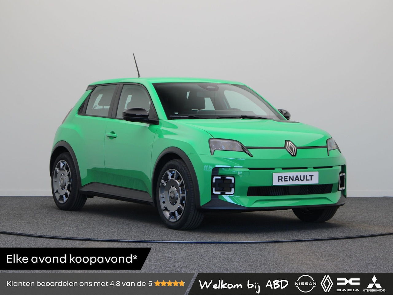 Renault 5 - urban range FIVE 40 kWh | Parkeersensoren achter | Airco | Apple carplay / Android auto | - AutoWereld.nl
