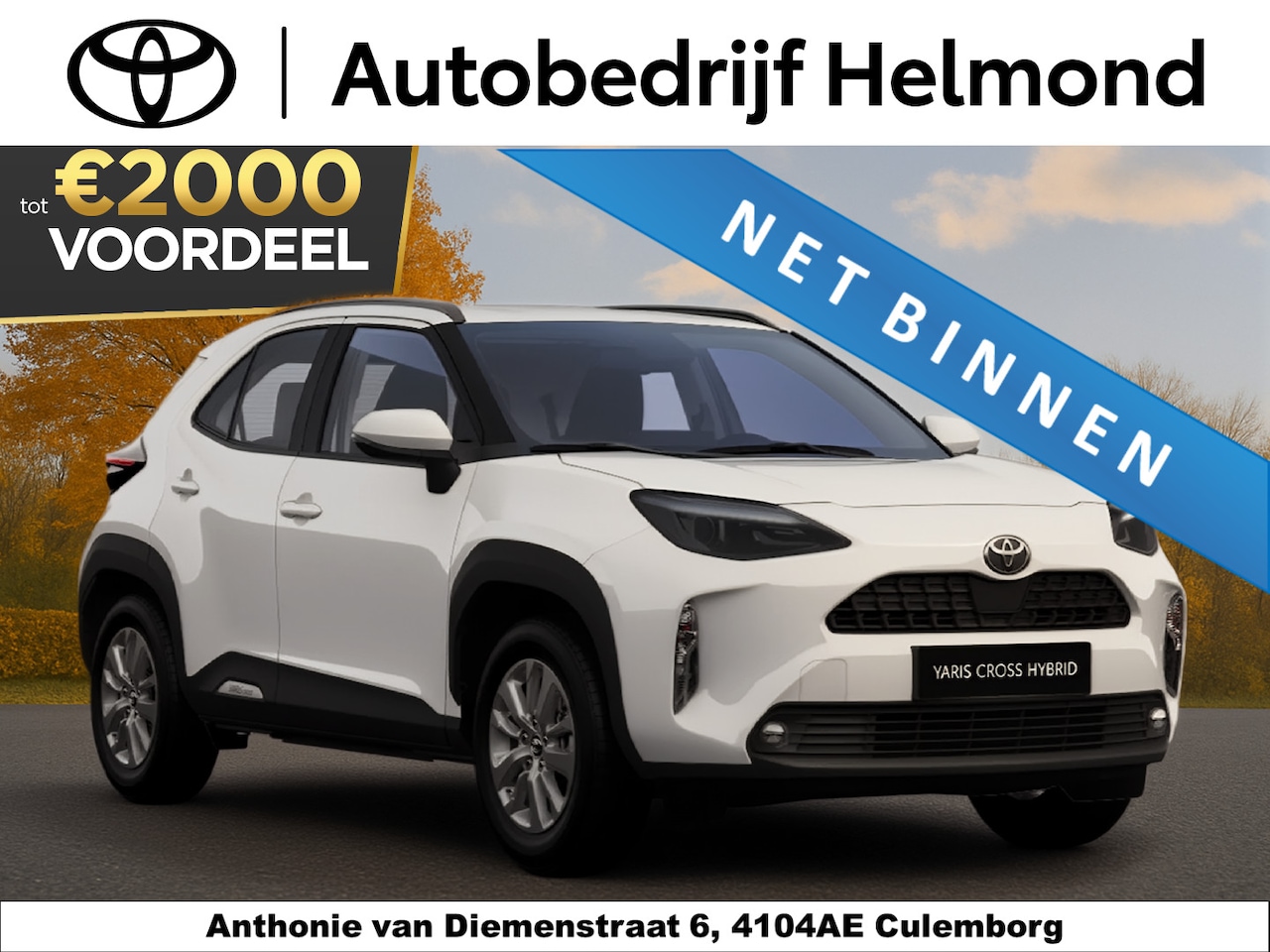 Toyota Yaris Cross - 1.5 Hybrid 115 Active Nu €2.000,- voordeel! Nu tijdelijk extra scherp geprijsd! - AutoWereld.nl