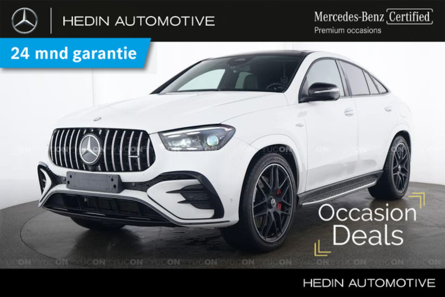 Mercedes-Benz GLE-Klasse Coupé - GLE 53 AMG Hybrid Automaat 4MATIC+ | MANUFAKTUR | Premium Plus Pakket | AMG Nightpakket | - AutoWereld.nl