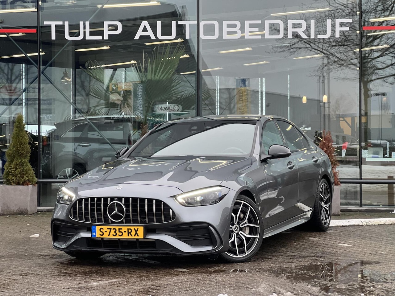 Mercedes-Benz C-klasse - 300 AMG Line Pano 360Cam Burmester 19"LMV - AutoWereld.nl
