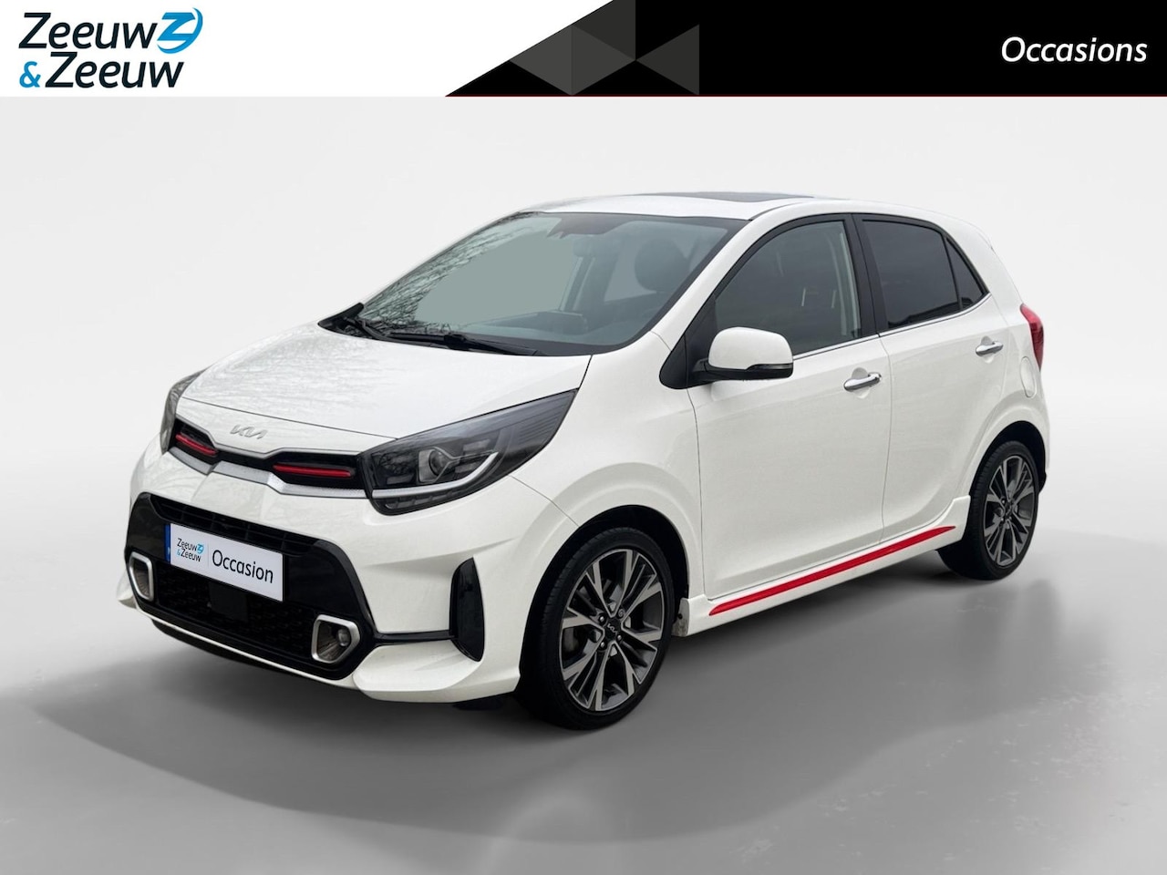 Kia Picanto - 1.0 T-GDi GT-Line 5p 100PK | Navi | Clima | Camera | Cruise Control | Stoel-/Stuurwielverw - AutoWereld.nl
