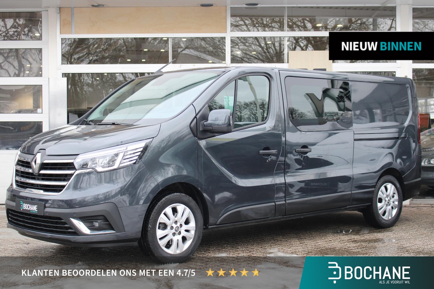Renault Trafic - 2.0 dCi 130 T29 L2H1 DC Business | Trekhaak | Navigatiesysteem | Cruise control | Achterru - AutoWereld.nl