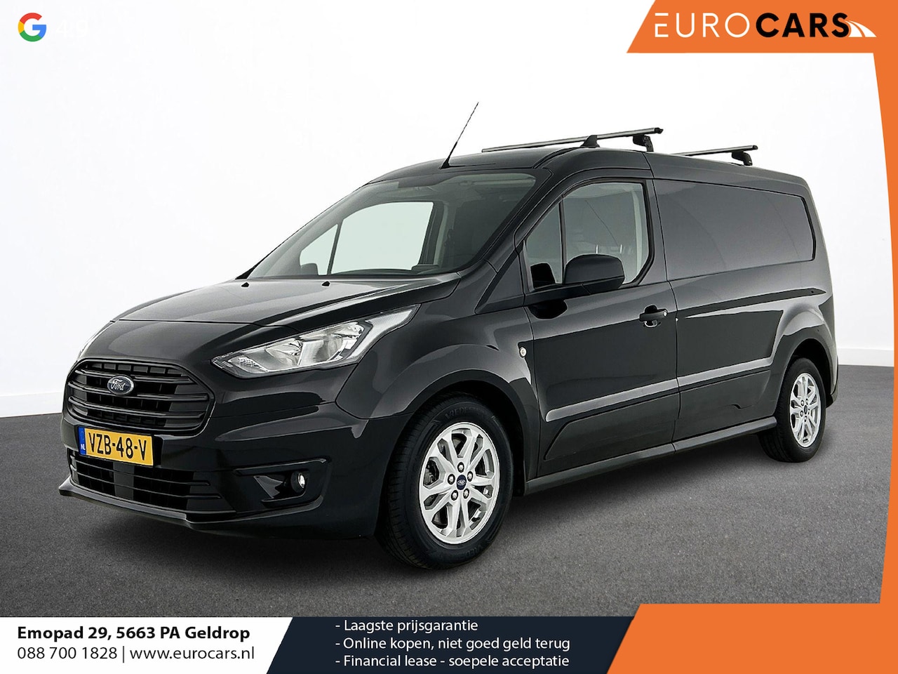 Ford Transit Connect - 1.5 EcoBlue Aut. L2 Trend Automaat Navigatie Airco Cruise Control Parkeersensoren Camera 3 - AutoWereld.nl